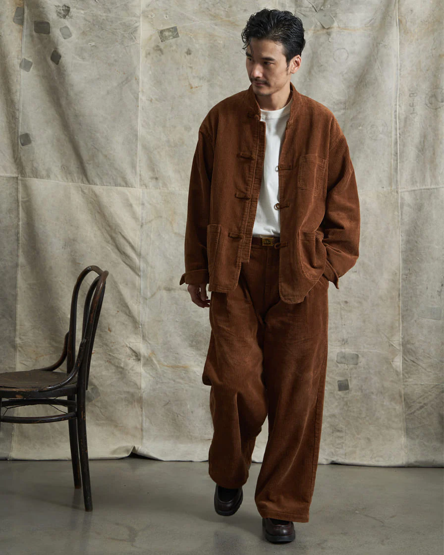Monk Collar Chore Jacket - Image 4