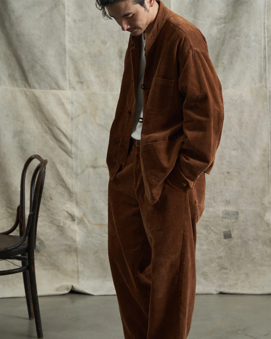 Monk Collar Chore Jacket - Image 7