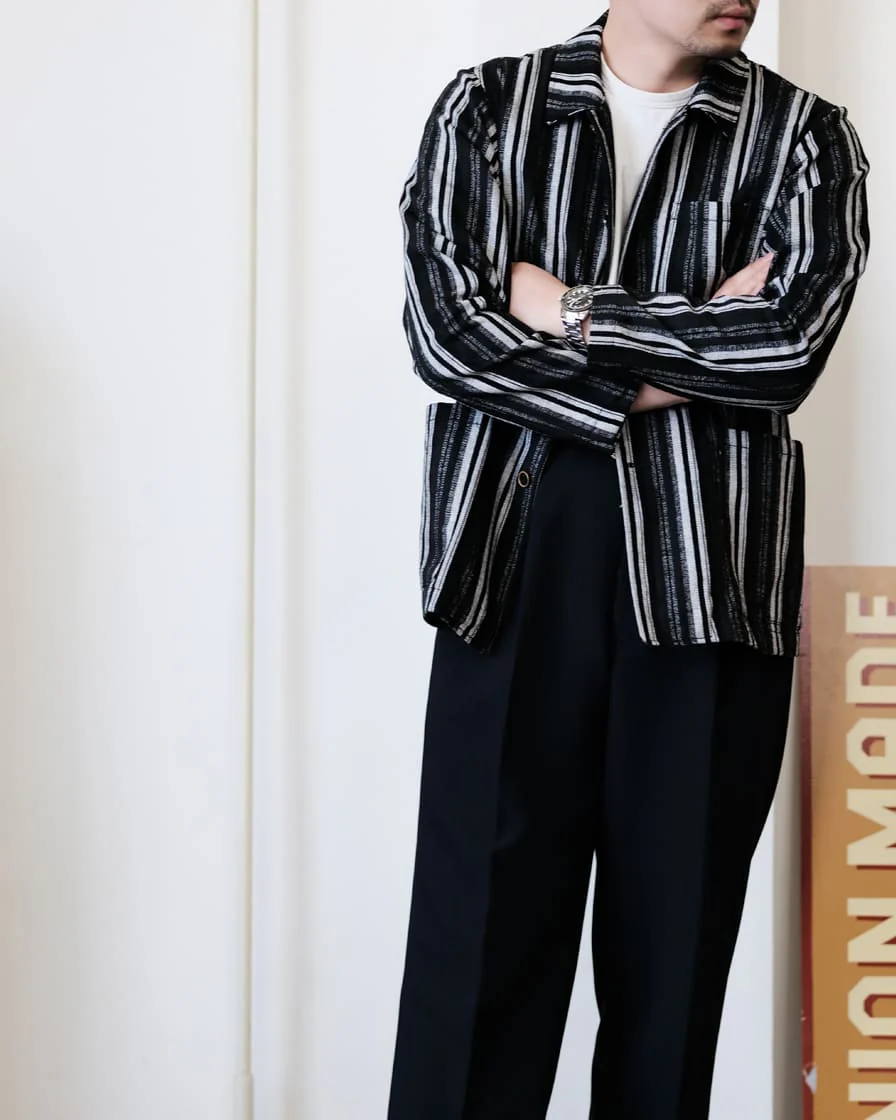 Multitrack Striped Chore Jacket - Image 6