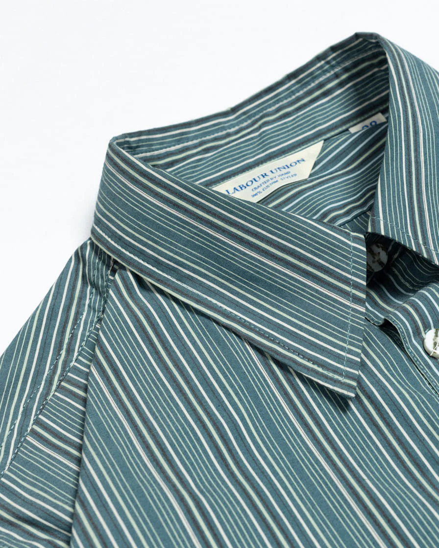 Multitrack-Striped Cotton Shirt - Image 10