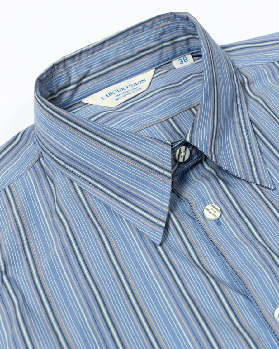 Multitrack-Striped Cotton Shirt - Image 15