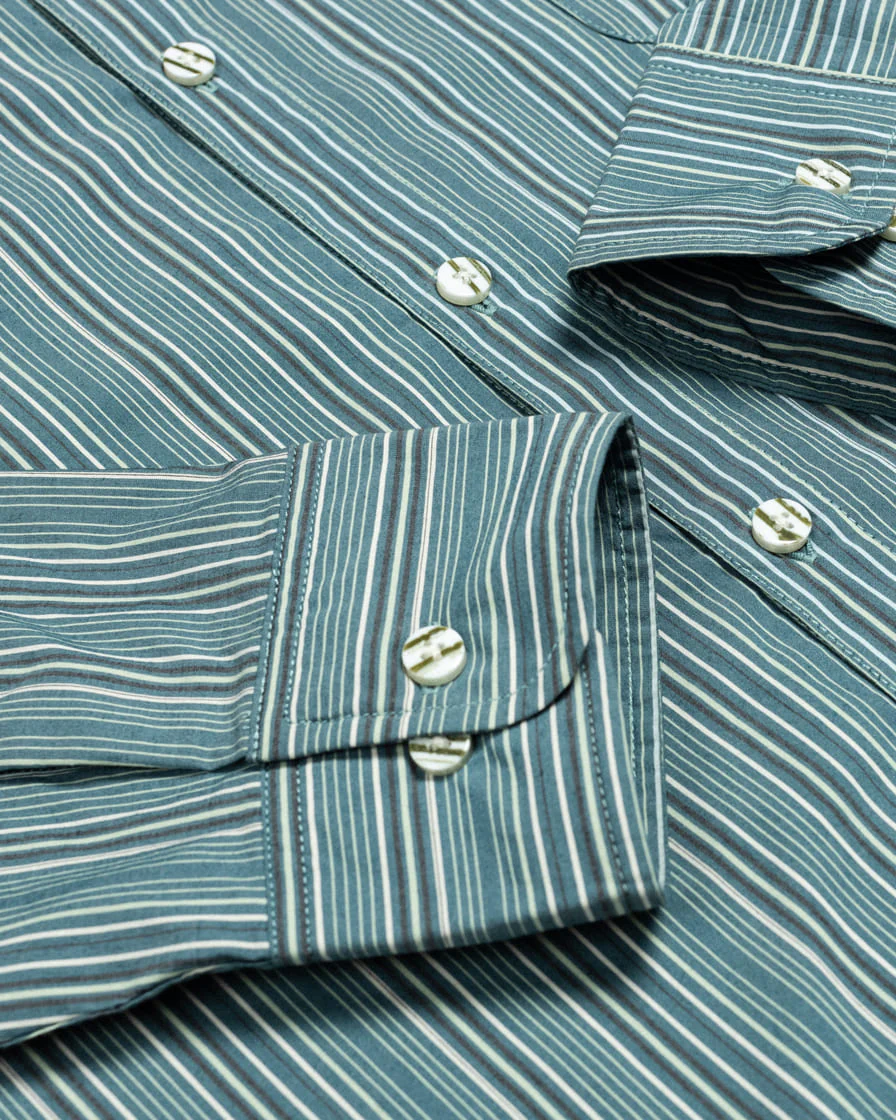 Multitrack-Striped Cotton Shirt - Image 17
