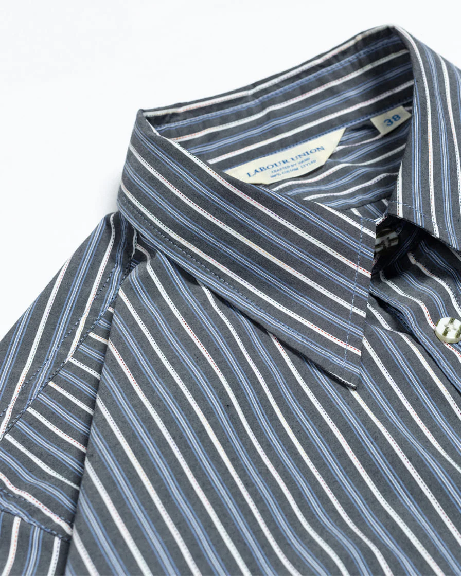 Multitrack-Striped Cotton Shirt - Image 21