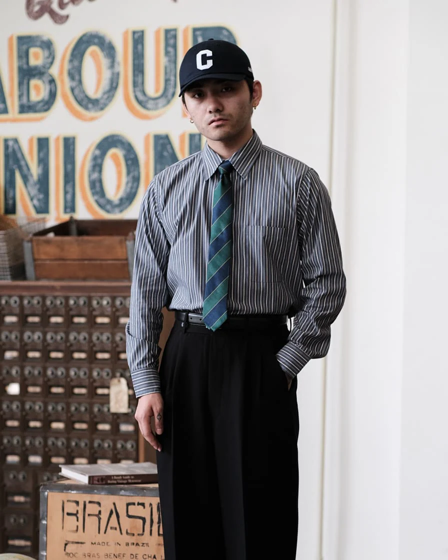 Multitrack-Striped Cotton Shirt - Image 8