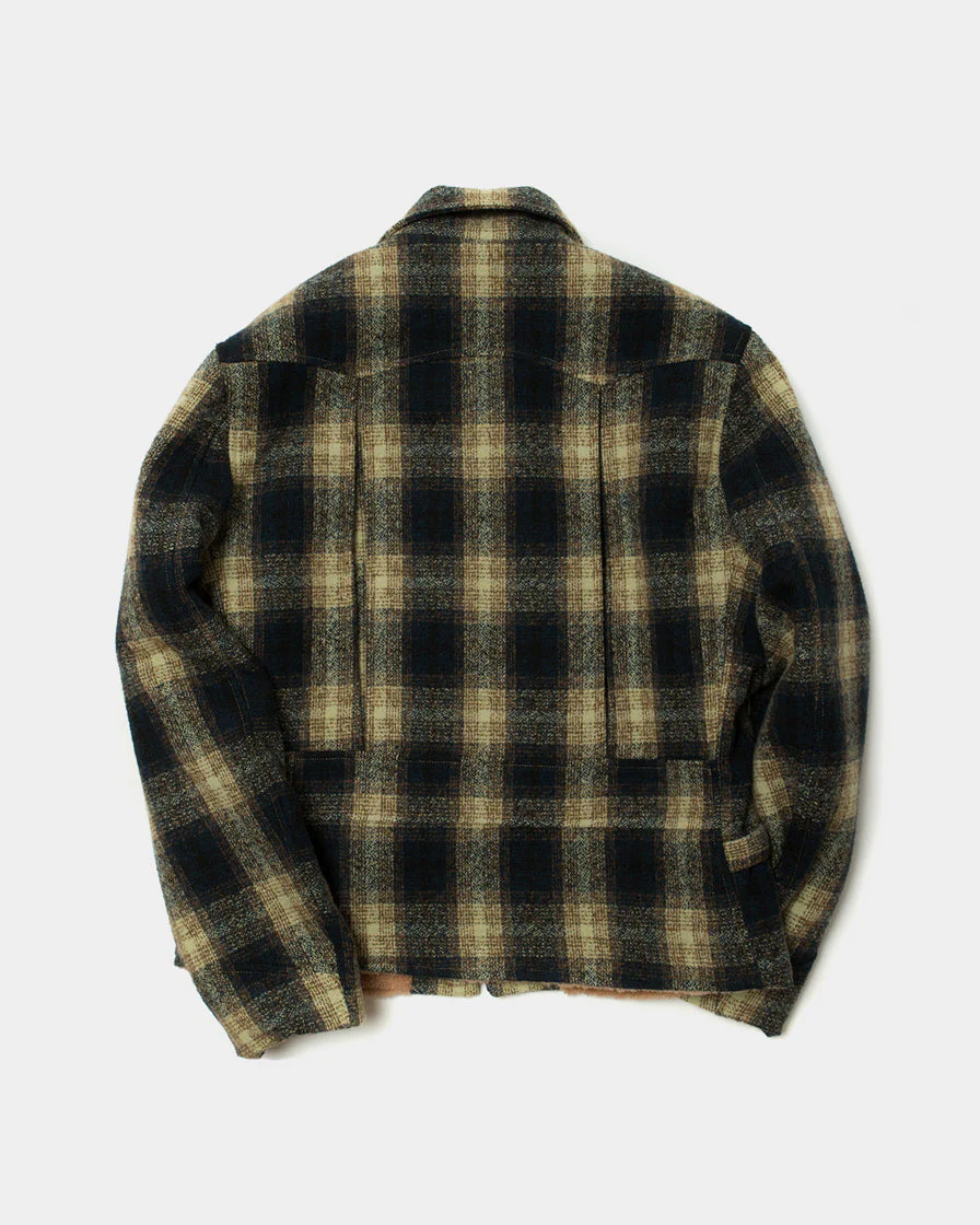 Mustard Plaid Sports Jacket - Image 6