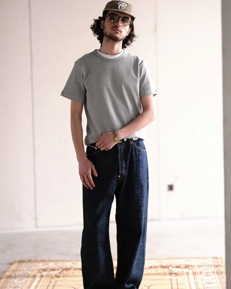 Napped Cotton T-shirt - Image 17