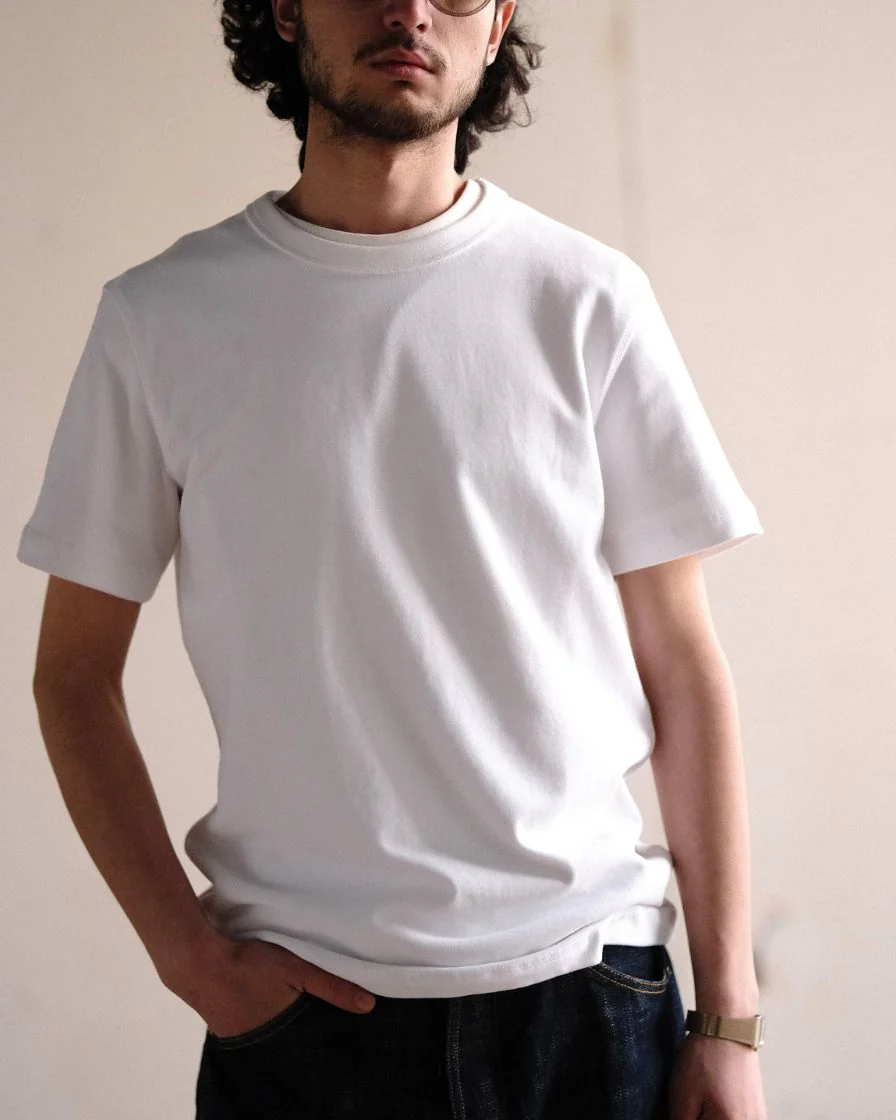 Napped Cotton T-shirt - Image 8