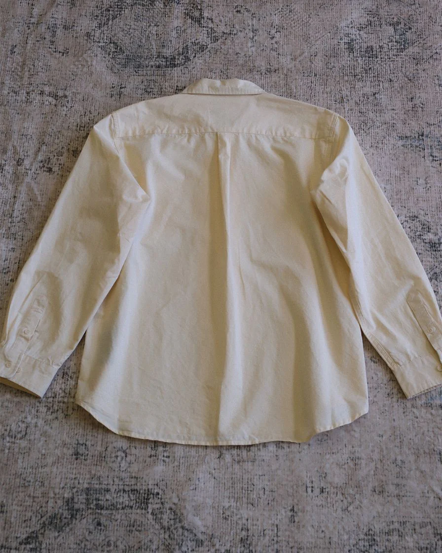 Off-White Washed Oxford Shirt - Image 5