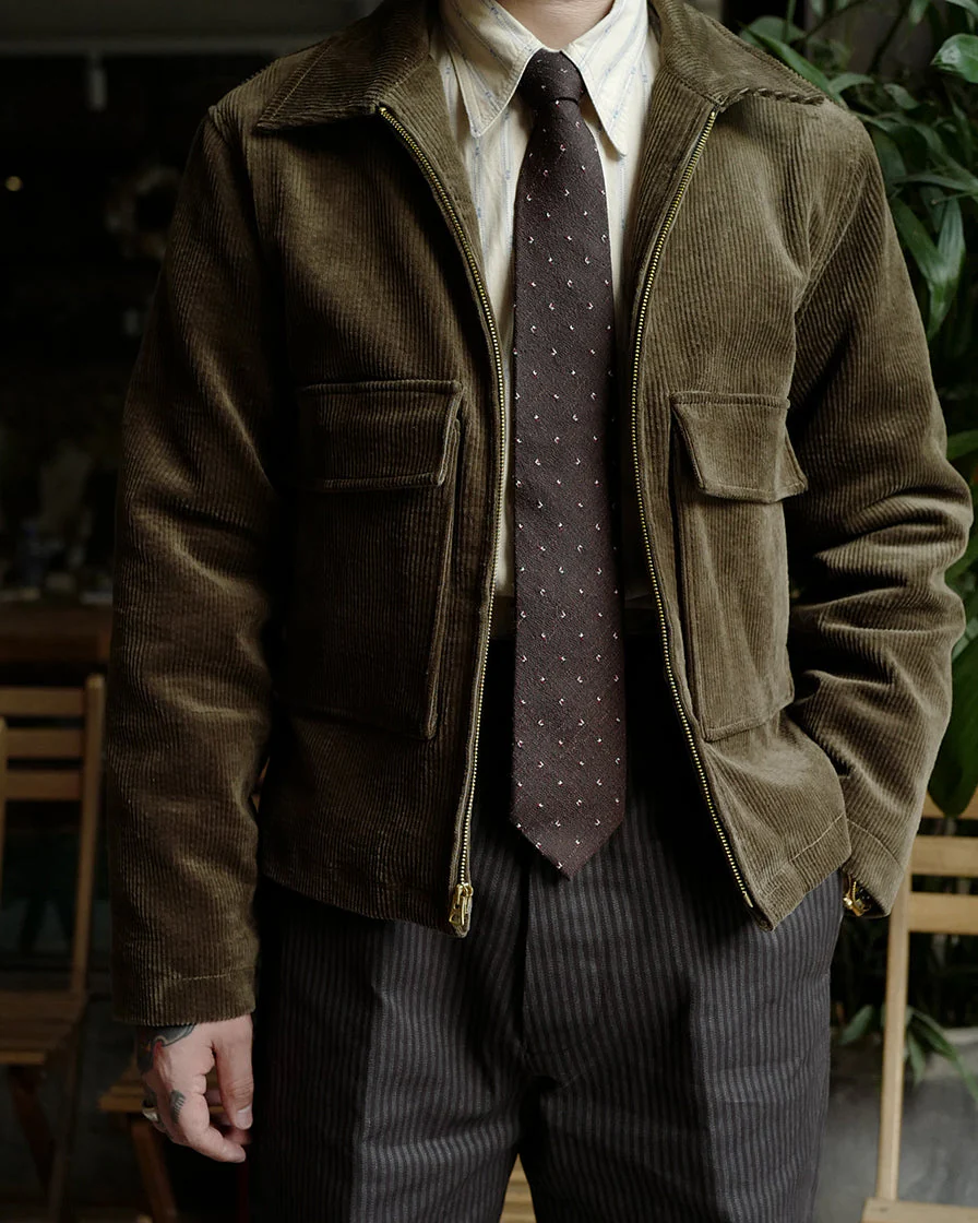 Olive 'England' Jacket - Image 3