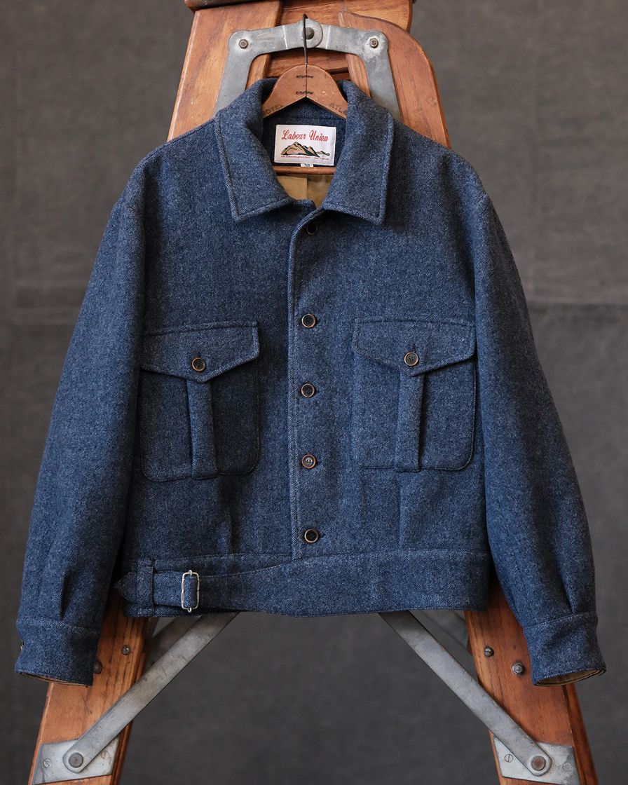 P37 Herringbone Tweed Jacket - Image 5