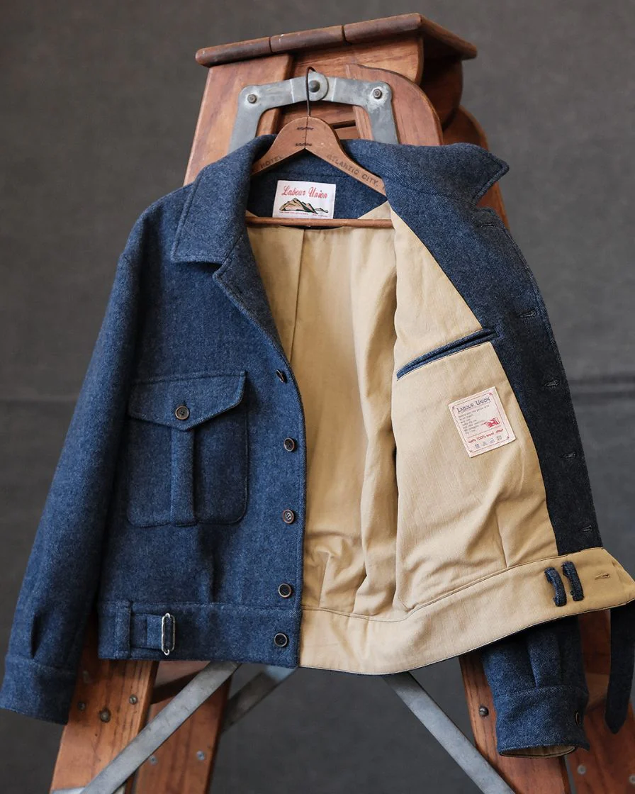 P37 Herringbone Tweed Jacket - Image 7