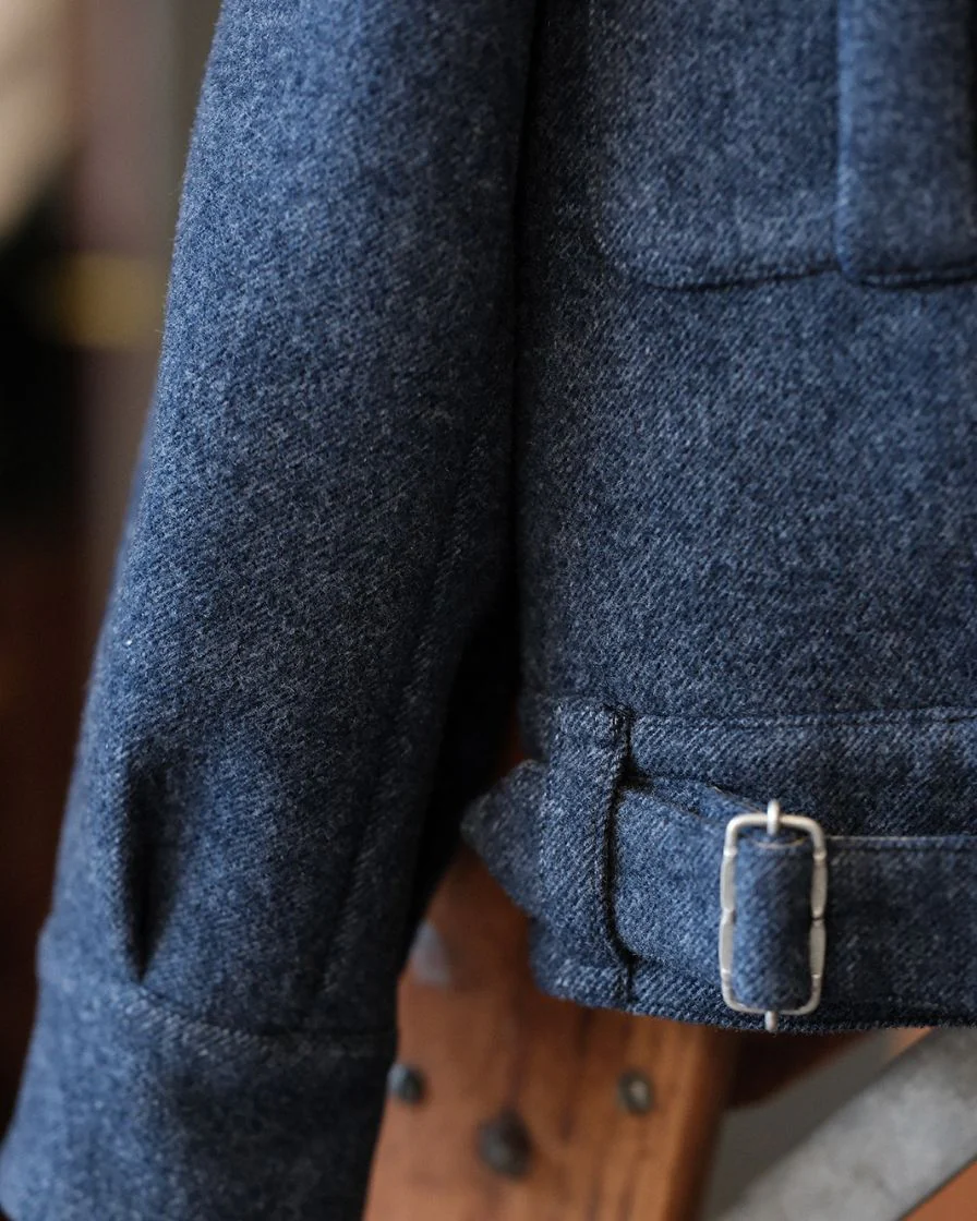 P37 Herringbone Tweed Jacket - Image 8
