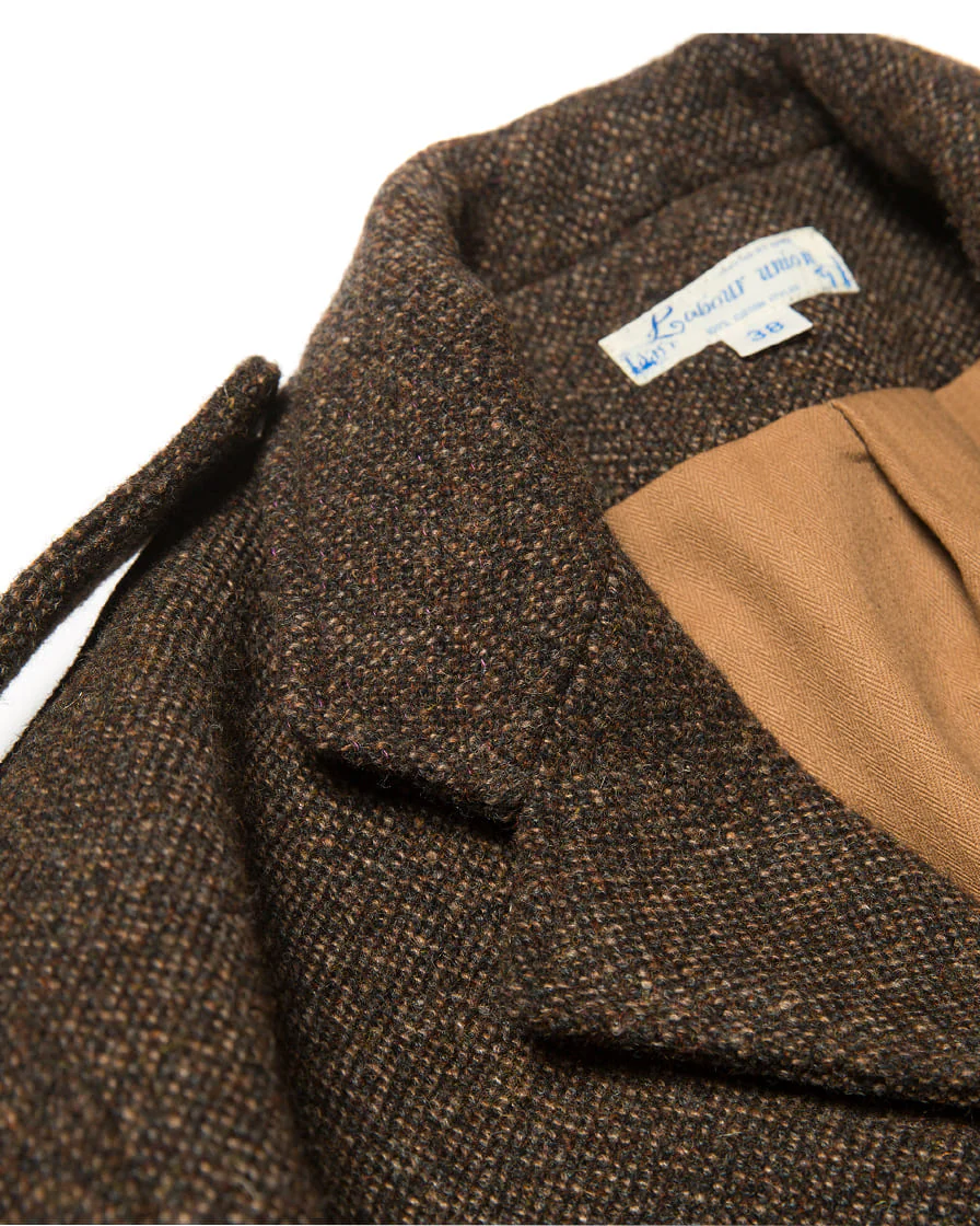 P49 Battledress Blouse Tweed Brown - Image 6