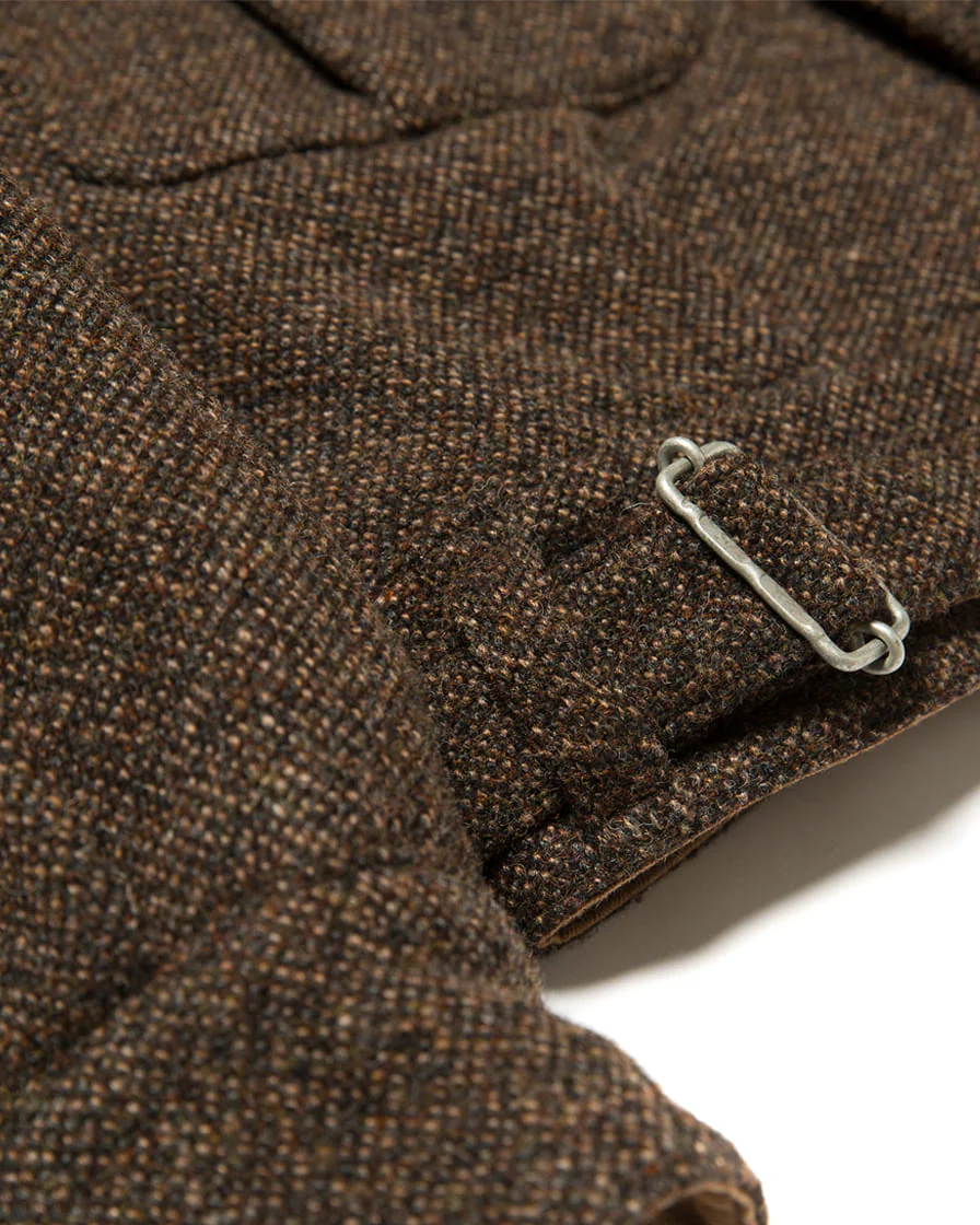P49 Battledress Blouse Tweed Brown - Image 8