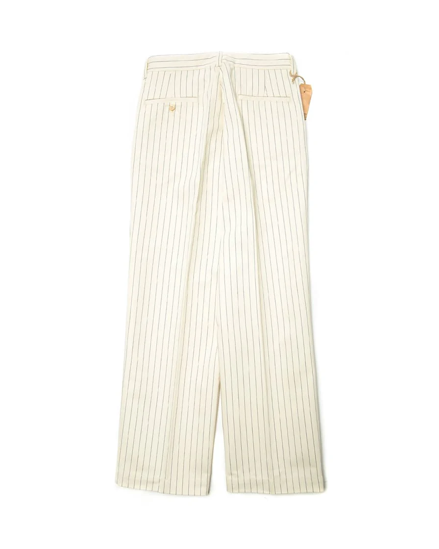Pinstripe Wide Leg Jeans - Image 8