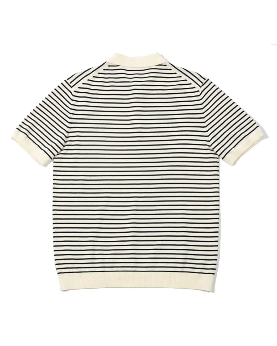 Pique Striped Polo Shirt - Image 16