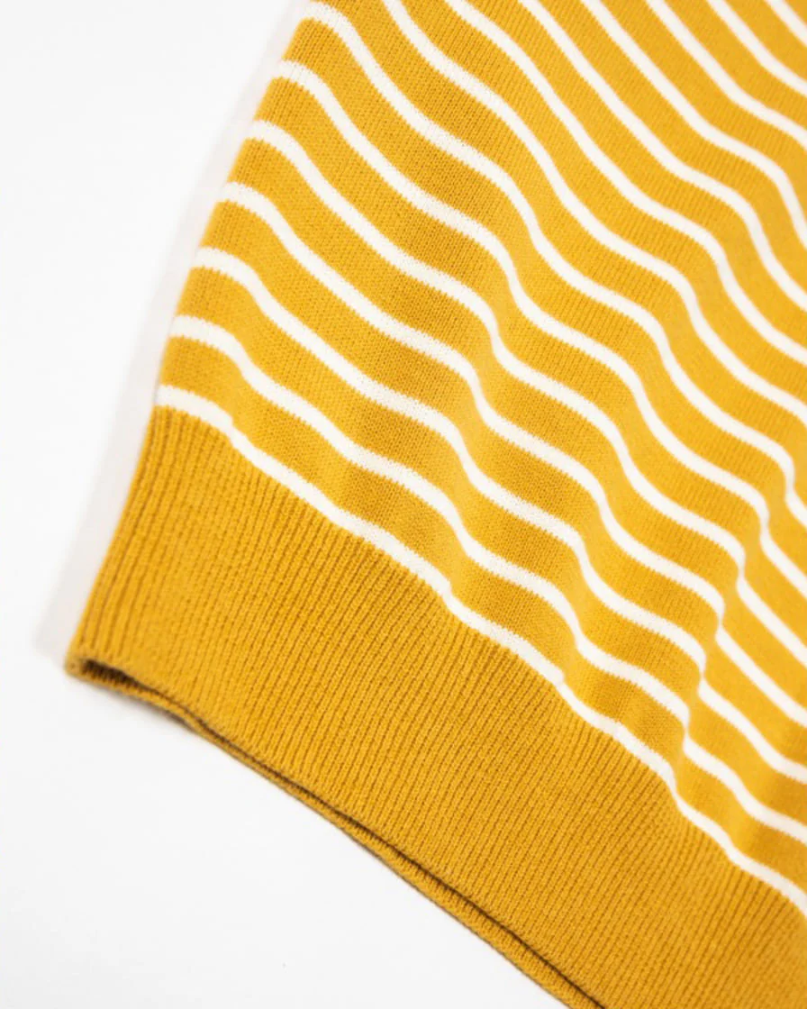 Pique Striped Polo Shirt - Image 18