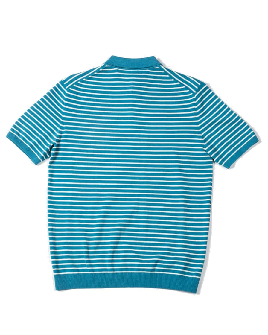 Pique Striped Polo Shirt - Image 23