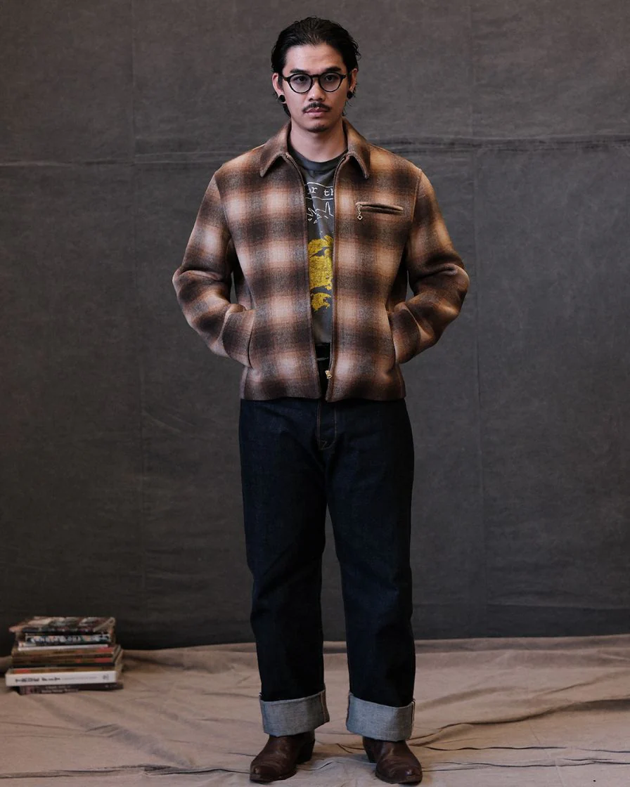 Plaided Tweed Field Sports Jacket 30's Replica