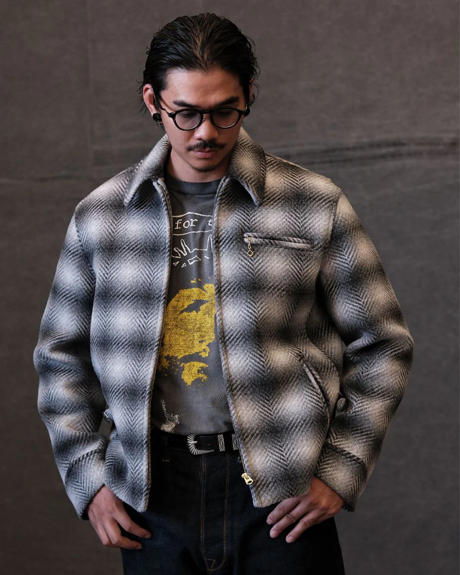 Plaided Tweed Field Sports Jacket 30's Replica - Image 10