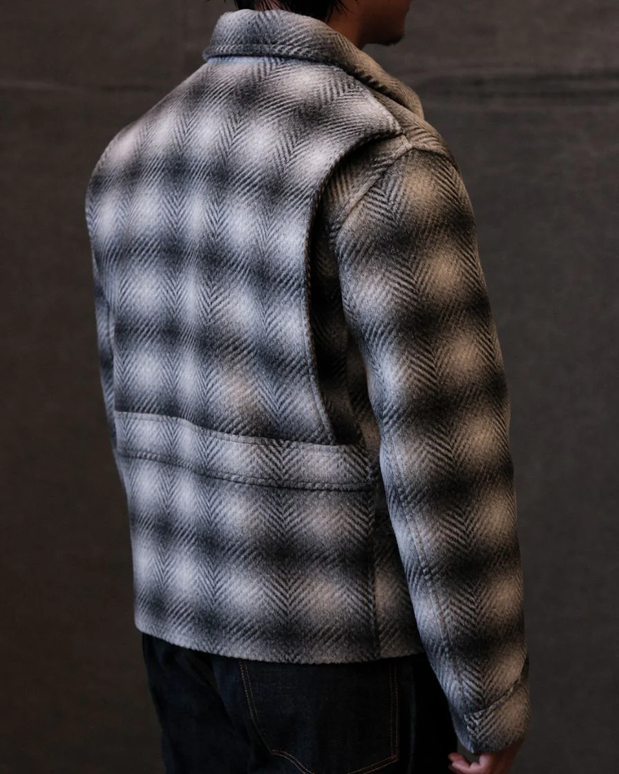 Plaided Tweed Field Sports Jacket 30's Replica - Image 12