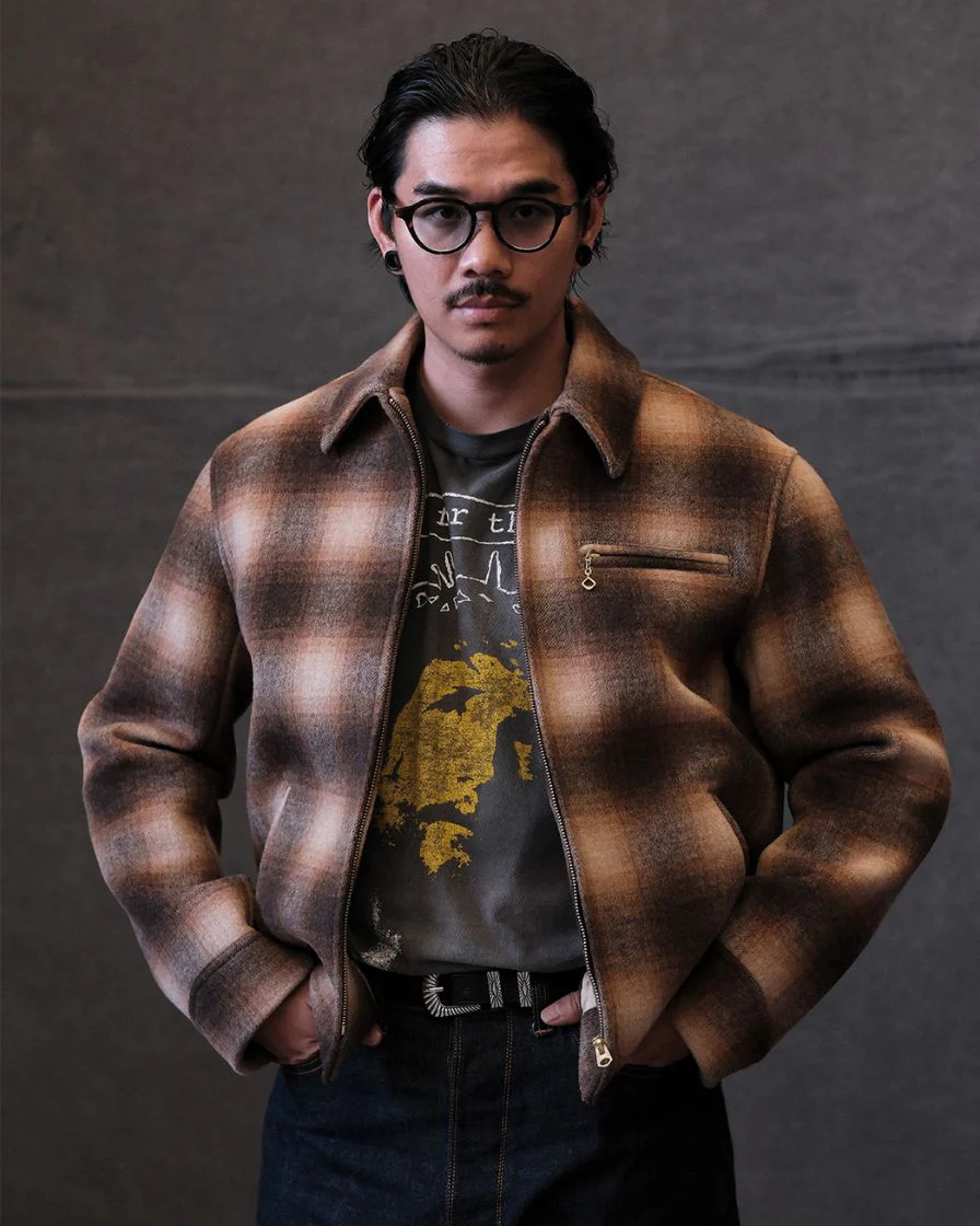 Plaided Tweed Field Sports Jacket 30's Replica - Image 2