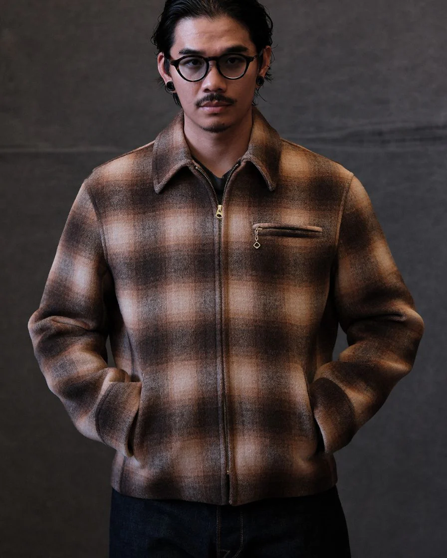 Plaided Tweed Field Sports Jacket 30's Replica - Image 4