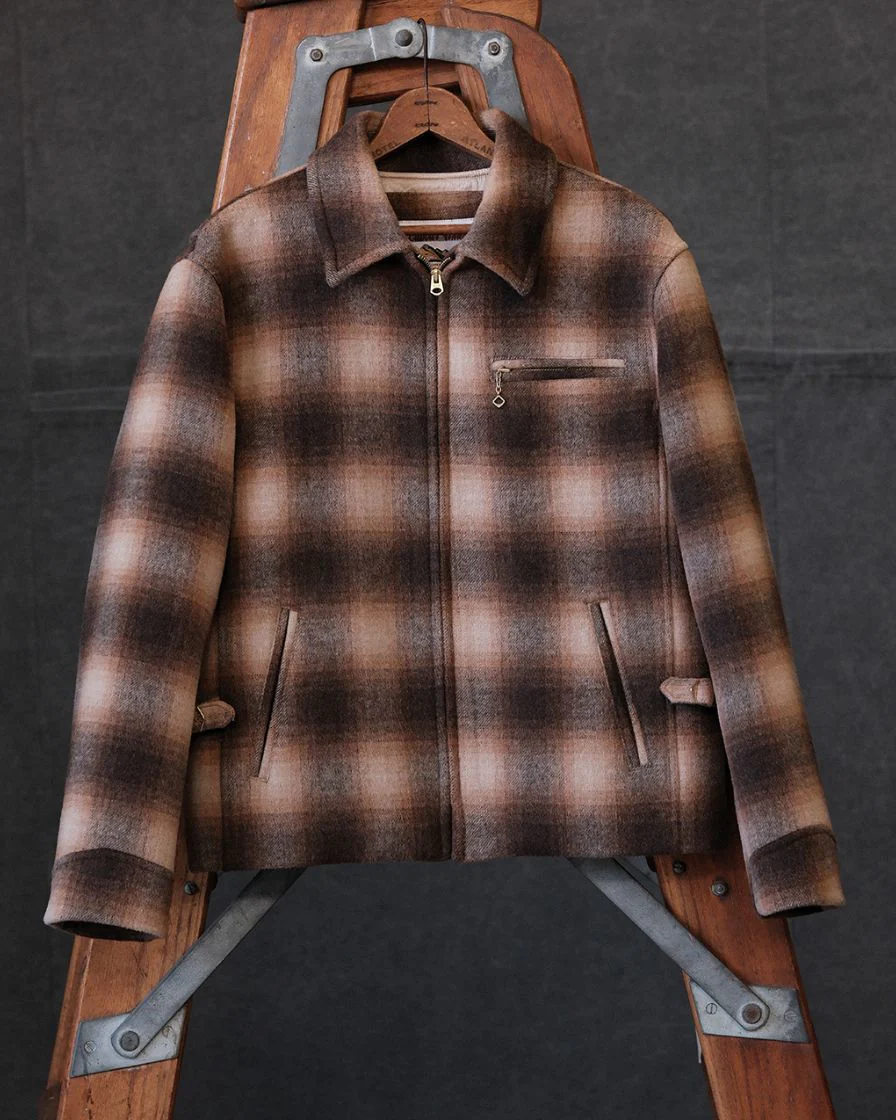 Plaided Tweed Field Sports Jacket 30's Replica - Image 7
