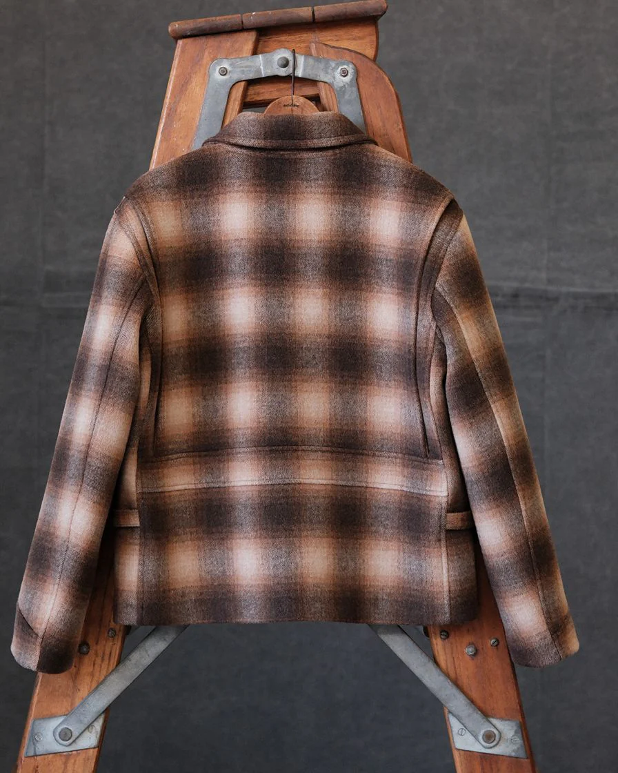 Plaided Tweed Field Sports Jacket 30's Replica - Image 8