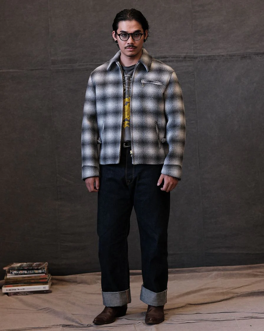 Plaided Tweed Field Sports Jacket 30's Replica - Image 9