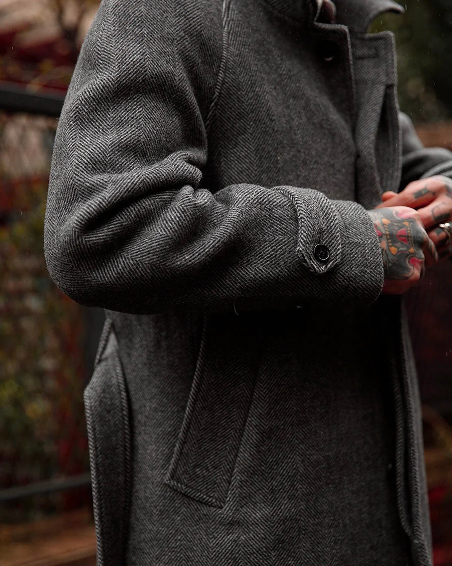 Chveron Polo Wrap Coat - Image 3