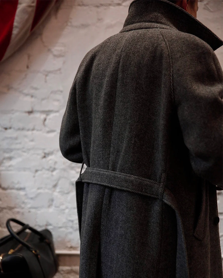 Chveron Polo Wrap Coat - Image 6