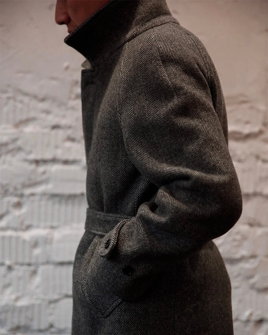 Chveron Polo Wrap Coat - Image 8