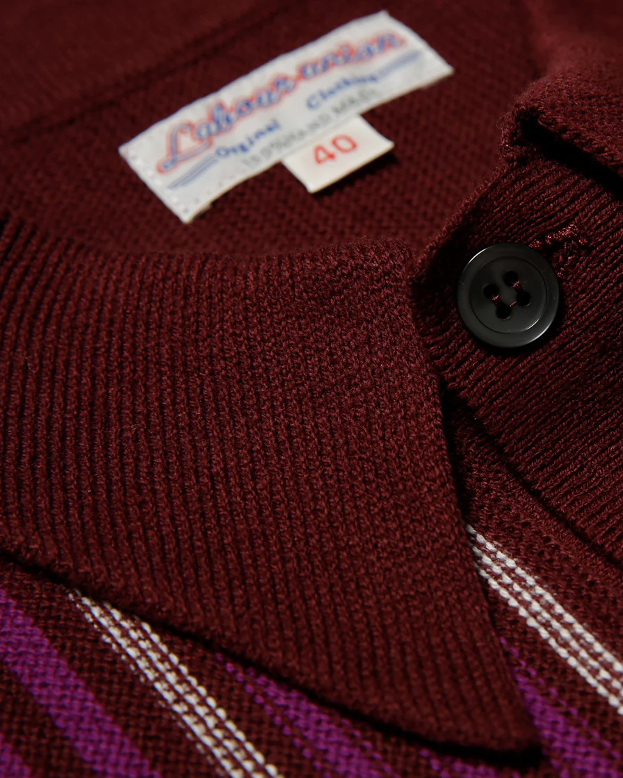 Purple Strip Knit Shirt - Image 6