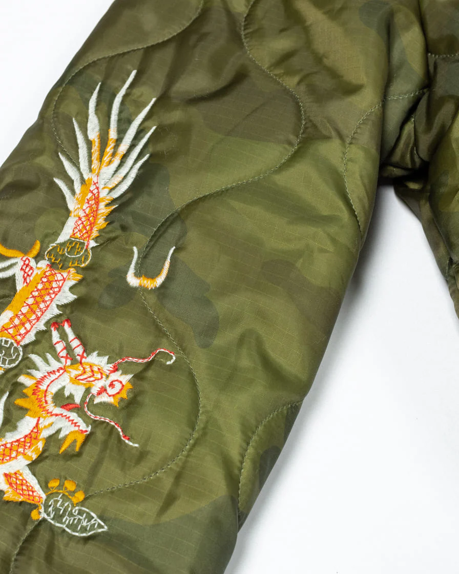 Quilting Vietnam Satin Jacket - Image 10