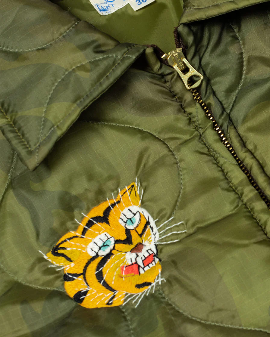 Quilting Vietnam Satin Jacket - Image 8