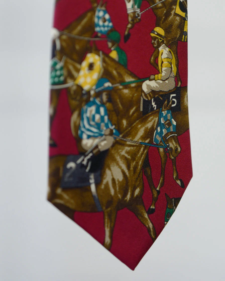 Race Horse Silk Tie - Image 3