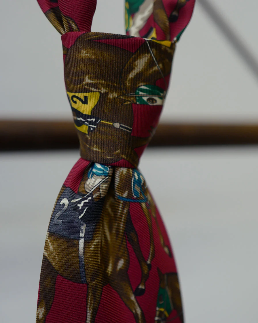 Race Horse Silk Tie - Image 4