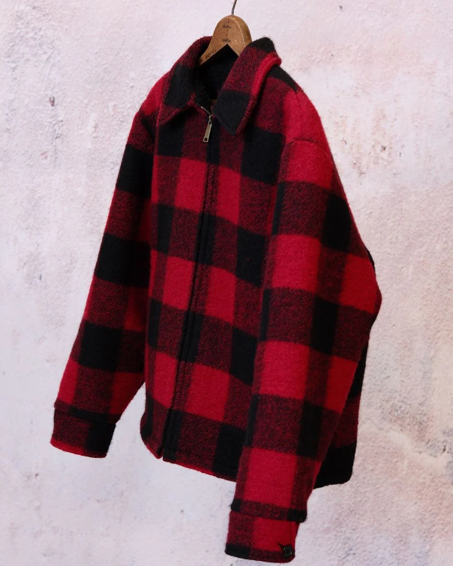 Red&black Checked Jacket - Image 3
