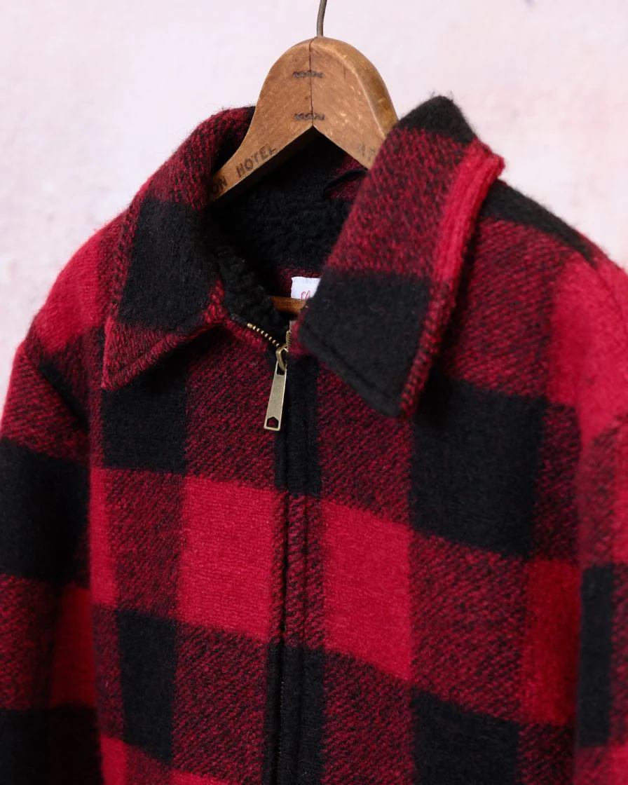 Red&black Checked Jacket - Image 4