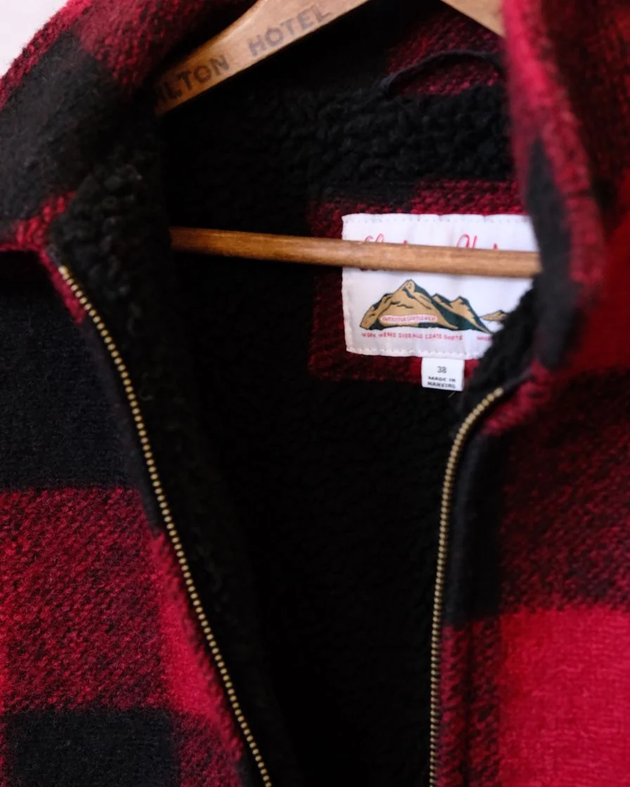 Red&black Checked Jacket - Image 5