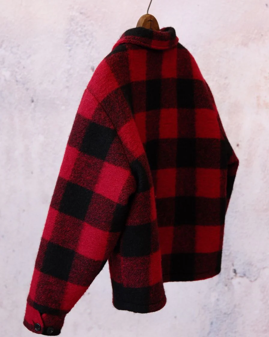 Red&black Checked Jacket - Image 6