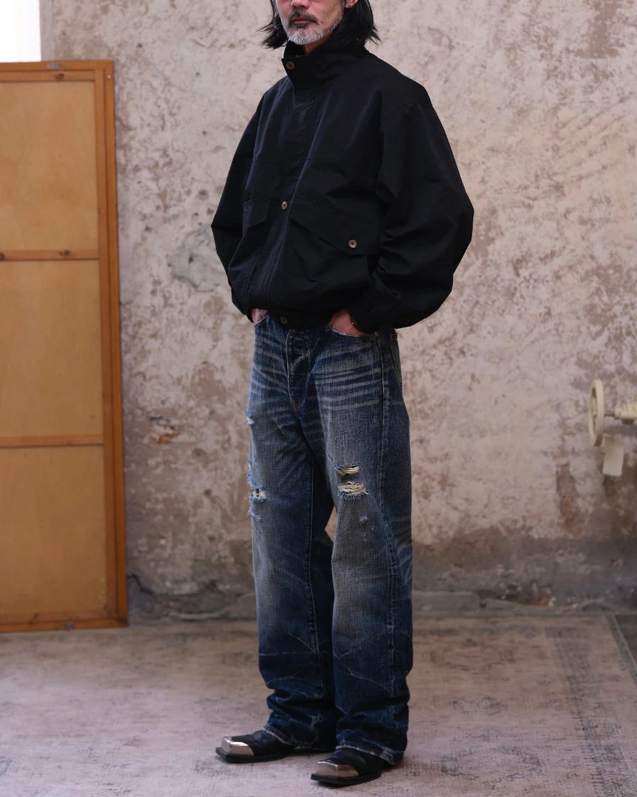 Remodeled Harrington Jacket - "Coach" - Image 4
