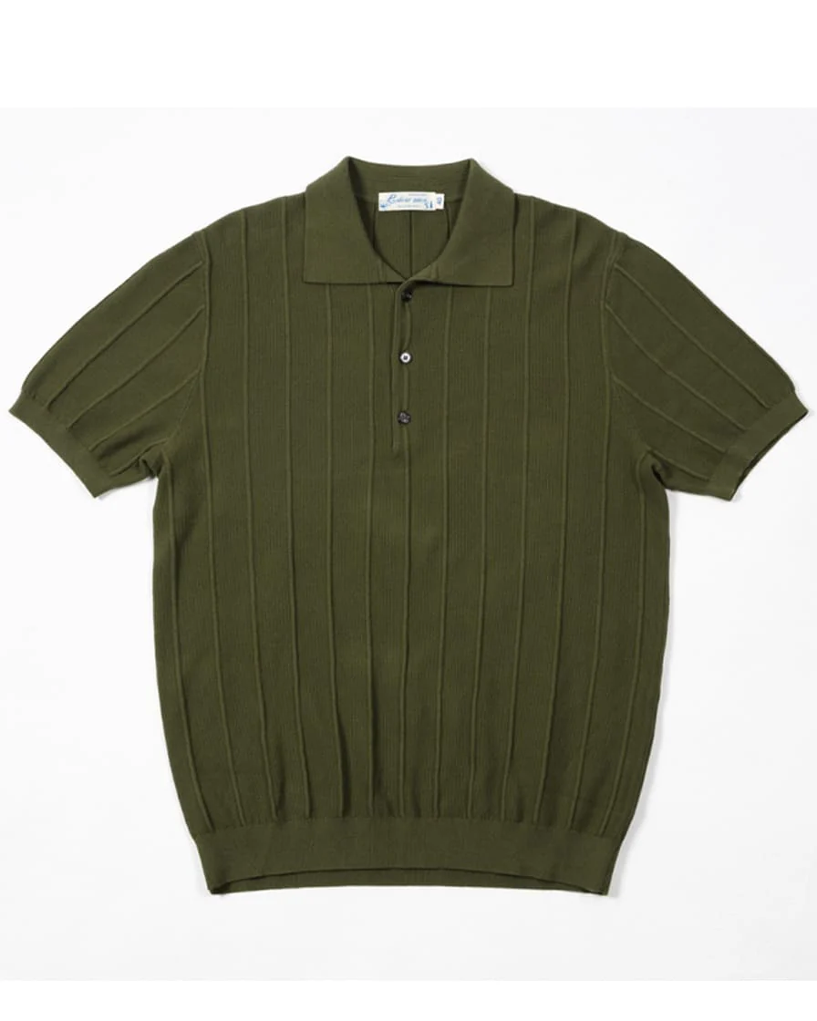 Ribbed Polo Shirt - Image 10