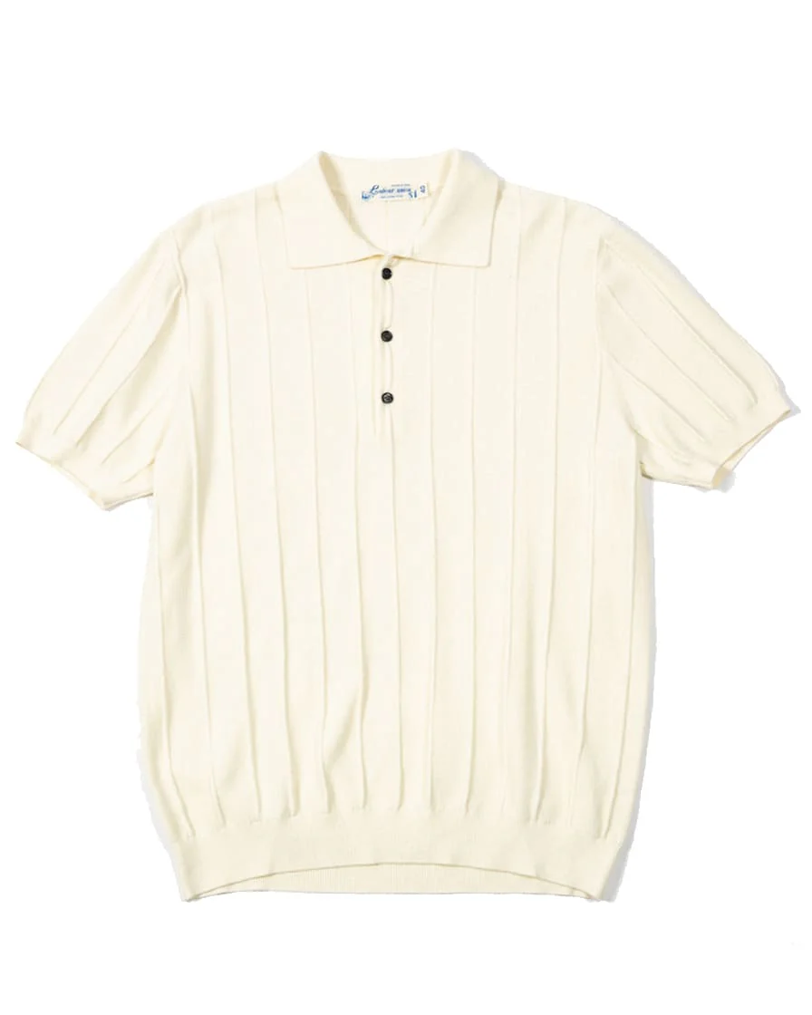 Ribbed Polo Shirt - Image 3