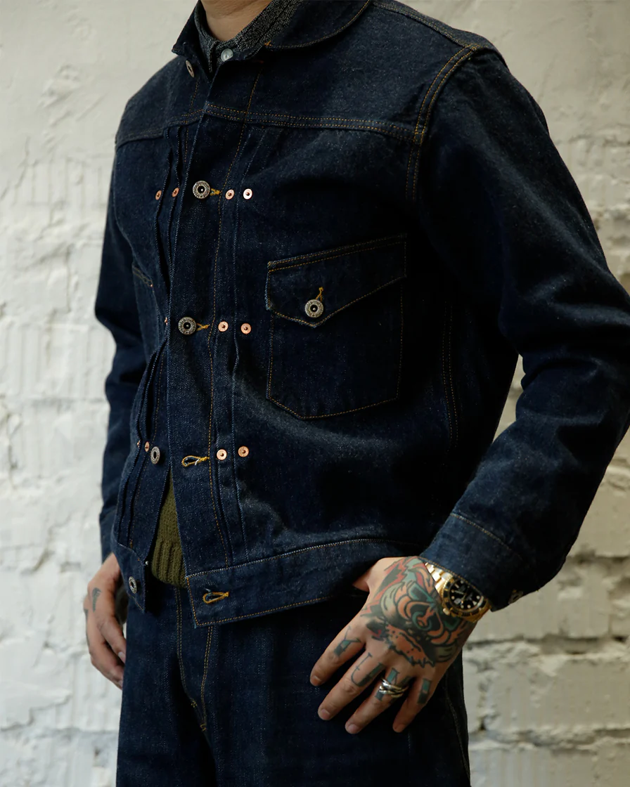 Rivet Shawl-Collar Jacket - Image 3