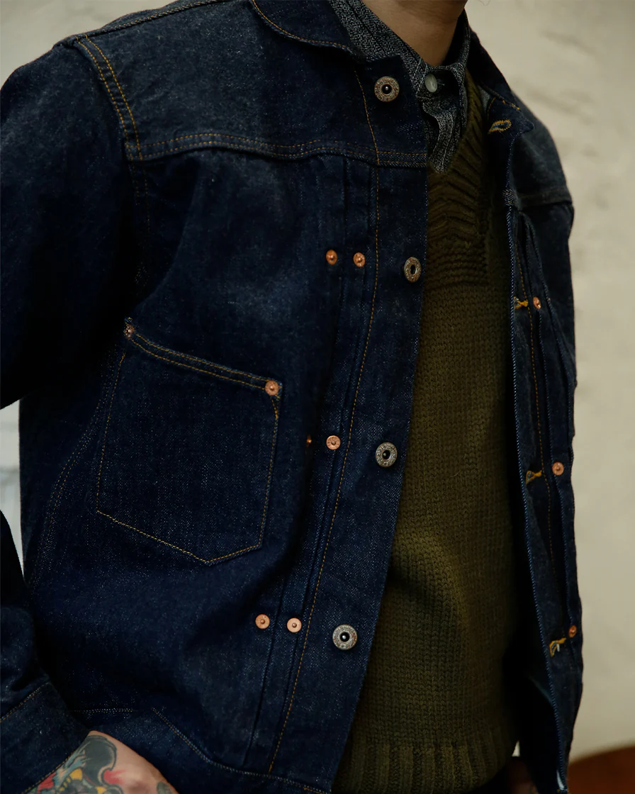 Rivet Shawl-Collar Jacket - Image 4