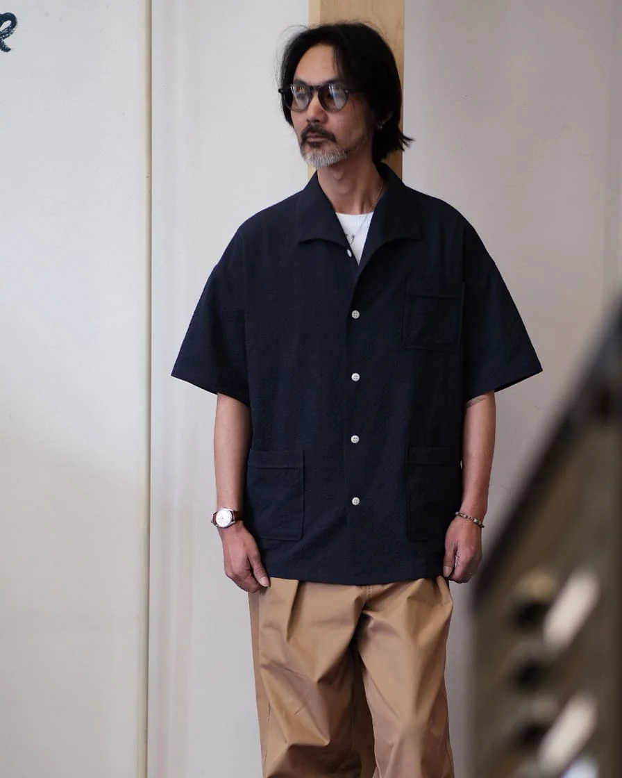 Seersucker hawaiian shirt - Image 7