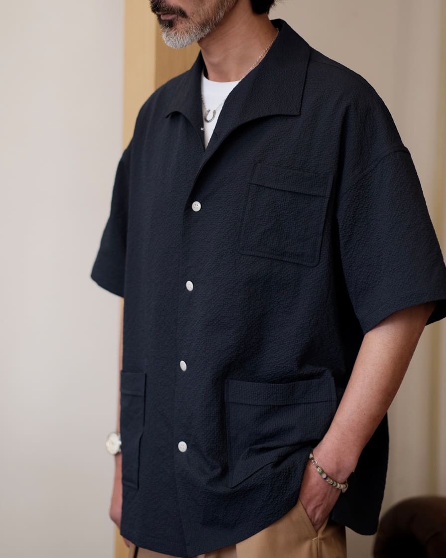 Seersucker hawaiian shirt - Image 8