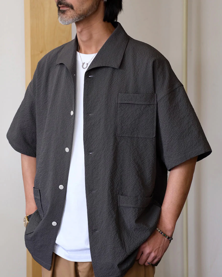 Seersucker hawaiian shirt - Image 9